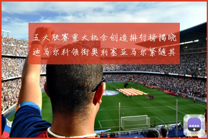 五大联赛重大机会创造排行榜揭晓迪马尔科领衔奥利塞亚马尔紧随其后